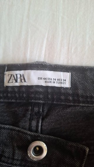 Pantaloni Zara neri strappati  Taglie eu 44
