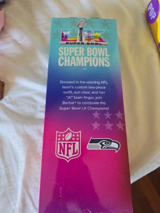 Barbie NFL Super Bowl Seattle Seahawks