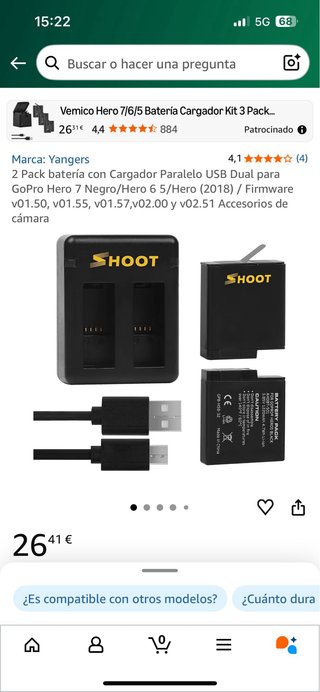 GoPro HERO 7 Black Cámara de Acción