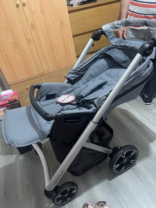 Carrito Bebecar gris
