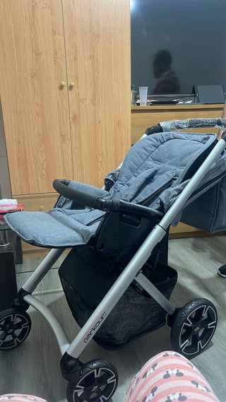 Carrito Bebecar gris