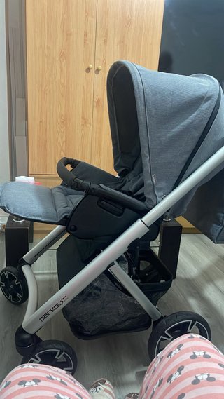 Carrito Bebecar gris