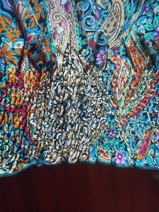 Camisa estampada multicolor