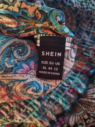 Camisa estampada multicolor