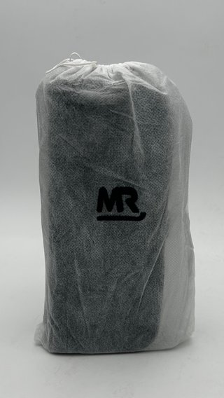 Joyero de viaje para hombre, negro y gris