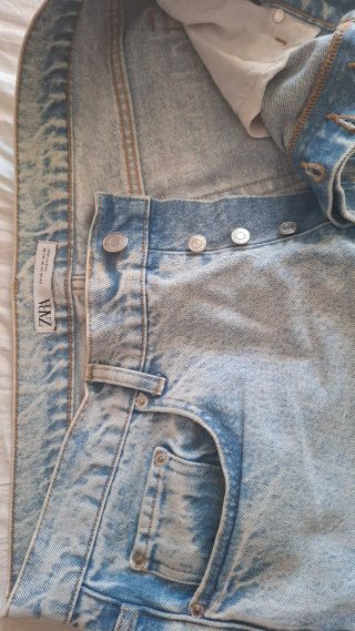 Jeans uomo Zara lavaggio acido