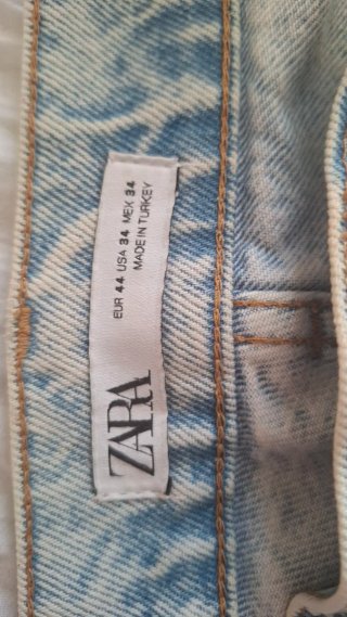 Jeans uomo Zara lavaggio acido