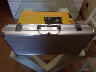 Maletín Aluminio Utensilios Barbacoa