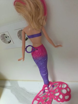 Barbie Sirena Viola e Rosa