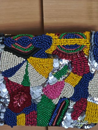 Bolso fiesta Parfois abalorios