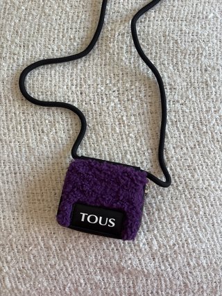 Monedero Tous Morado y Negro