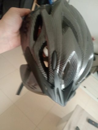Bicicleta de marcha con accesorios
