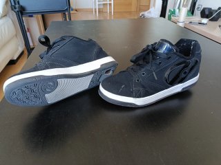 Zapatillas Heelys con Ruedas Negras