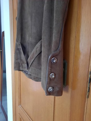 Chaleco piel Alpenland vintage