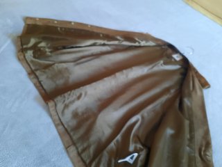Chaleco piel Alpenland vintage