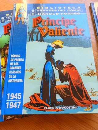 Cómics: 4 libros "Príncipe Valiente_