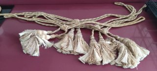 Cordones para cortinas con borlas