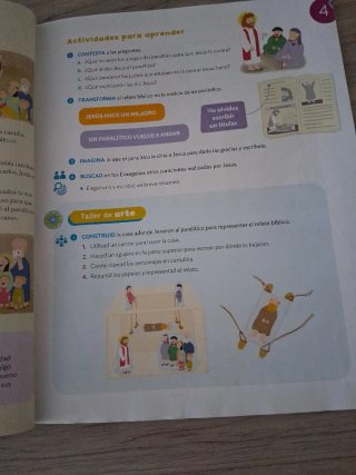 Libro de texto religion