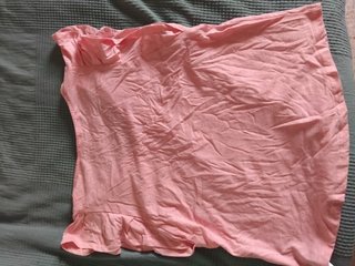 Pijama Kiabi 2 piezas rosa y blanco nuevo
