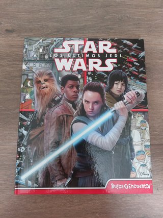 Libro infantil de busca y encuentra de Star Wars.