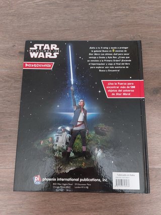Libro infantil de busca y encuentra de Star Wars.