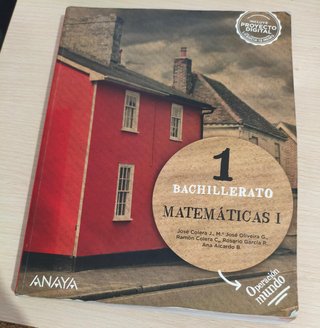 Matemáticas I 1 Bachillerato