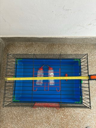 Jaula para mascotas (conejo, hámster, cobaya)
