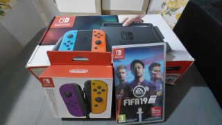 Nintendo Switch Azul y Naranja