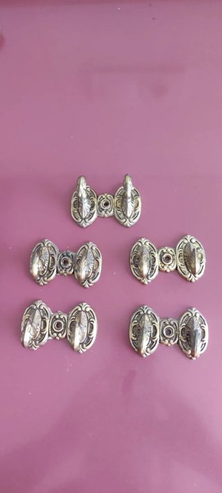5 Ganchos Decorativos para Cortinas