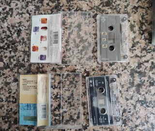Lote di CD, cassette e VHS dei Backstreet Boys