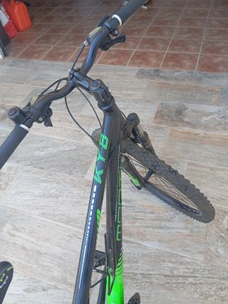 Bicicleta Monty KY8 26 Negra/Verde