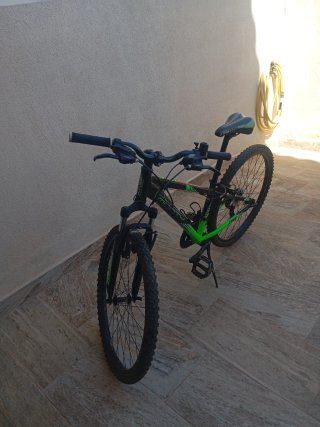 Bicicleta Monty KY8 26 Negra/Verde
