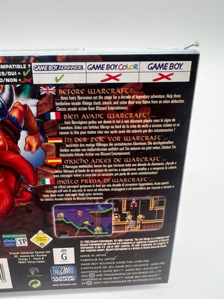 The Lost Vikings - Game Boy Advance new rare