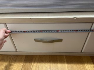 Cama nido con cajones ( solo un pequeño golpe )