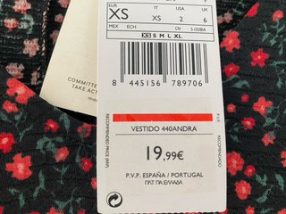 Vestido Mango estampado floral