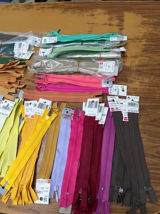 Lote 16cm Cremalleras Variadas