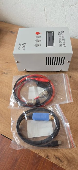 ZKETECH EBC-A20 Tester Baterías 20A 85W