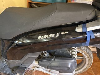 Ciclomotor Kymco People S50 2009 Negro