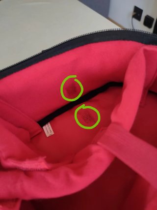 Mochila fotográfica Hama negra