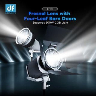 Lente Fresnel 10X Bowens DF-20 luces COB NUEVA
