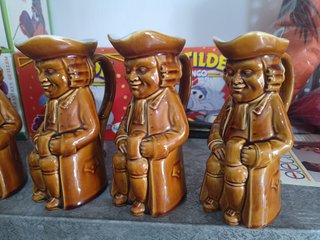 6 tazas ceramica años 70 80 Tanagra Santander