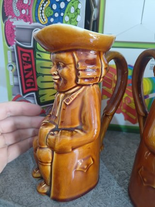 6 tazas ceramica años 70 80 Tanagra Santander