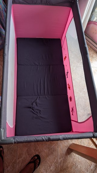 Cuna de viaje plegable Asalvo Baby