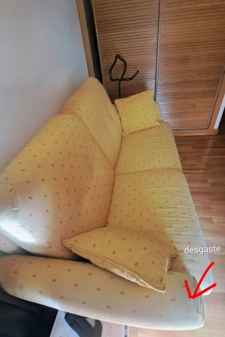 Sofá-cama italiano 135cm