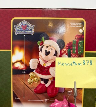 Minnie Mouse Navideña por Jim Shore