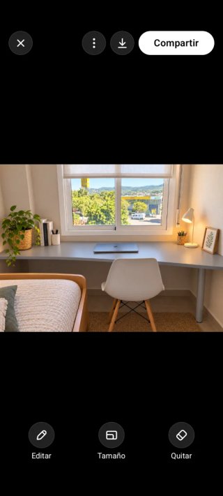 Mesa de escritorio gris