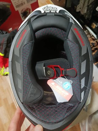 CASCO LS2 FF805 THUNDER GP AERO RÉPLICA CORENTIN