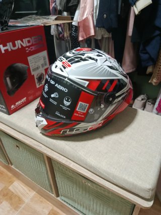 CASCO LS2 FF805 THUNDER GP AERO RÉPLICA CORENTIN