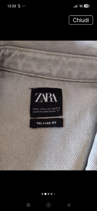 Camicia jeans uomo