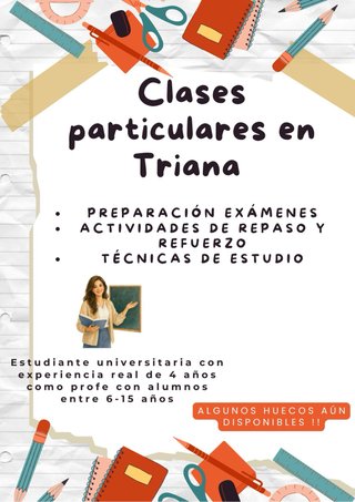 Clases particulares en Triana, Sevilla